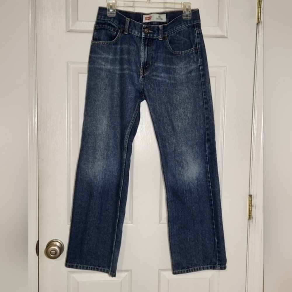 505 Levi's Strauss 18 Reg 29x29 Straight Leg Jeans Denim‎